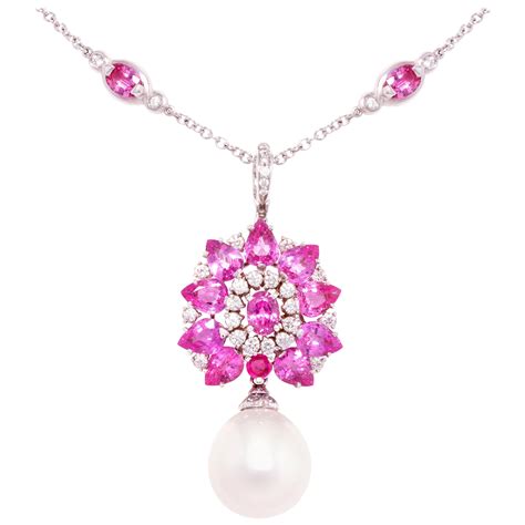 louis vuitton necklace pink sapphire|Necklaces and Pendants Collection for Women .